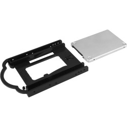 StarTech.com Support de Montage pour HDD/SDD 2.5" pour Baie de Lecteur 3.5" - Installation sans Outil - Support d'Adaptation pou