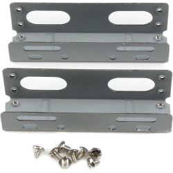 StarTech.com Kit Adaptateur pour Disque Dur 3.5" dans Emplacement Frontal 5.25" - Tout Disque Dur - Vis Incluses (BRACKET)
