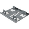 StarTech.com Kit de Montage pour 2 Disques Durs 2,5" SATA dans Baie 3,5" (BRACKET25X2)