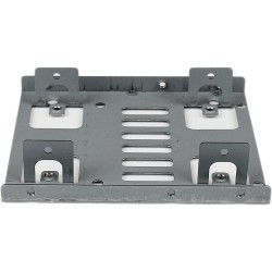 StarTech.com Kit de Montage pour 2 Disques Durs 2,5" SATA dans Baie 3,5" (BRACKET25X2)
