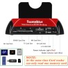 TCC-S862-DE USB 2.0 à SATA IDE Dual-Bay HDD Disque Dur Station d'accueil avec Lecteur de Cartes et Hub USB 2.0 pour 2.5 3.5 Pouc
