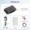 5Gbps Adaptateur Disque Dur USB 3.0 pour 2.5"/ 3.5" HDD/SSD, Convertisseur SATA et IDE Adaptateur de Disque Dur IDE/SATA pour Wi