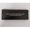 USB C 3.2 Boîtier 12+16 pin SSD, Lecteur Disque SSD Externe pour MacBook Air/Pro Mid 2013-2017, Portable Enclosure vers Mac SSDs