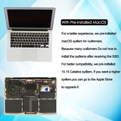 Disque SSD Interne 1To pour MacBook Pro A1708 SSD NVMe PCIe Gen3x4,SSD Remplacement Kit de Mise à Niveau pour MacBook Pro A1708 