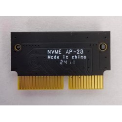 Adaptateur M.2 NVMe to 12+16pin SSD pour Macbook Air/Pro Retina 2013-2017, M.2 NVME/AHCI SSD Convertir Le Connecteur pour A1465 