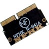 Adaptateur M.2 NVMe to 12+16pin SSD pour Macbook Air/Pro Retina 2013-2017, M.2 NVME/AHCI SSD Convertir Le Connecteur pour A1465 