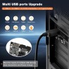 PCIe vers USB C 3.2 Gen 2 Carte d'extension PCI-E 10Gbit/s avec USB-C + Type A + Connecteur Interne 19 Broches + Type E A-Key Ad
