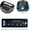 USB C 3.2 Boîtier SSD 12+16 pin pour MacBook Air/Pro Mid 2013-2017, Externe Lecteur de Disque SSD A1466 A1465 A1502 A1398, Mac S