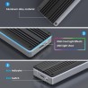 USB C 3.2 Boîtier 12+16 pin SSD, Lecteur Disque SSD Externe pour MacBook Air/Pro 2013-2017, Portable Enclosure Mac A1466 A1465 A