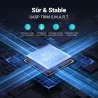 Uvert usb 3.0 boîtier externe pour disque dur 2,5 pouces sata iii ii i hdd ssd avec 5gbps uasp supporte windows mac os linux, câ