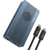 ACASIS 40Gbps Boîtier M.2 NVMe PCIe SSD,Nvme enclosure Ventilateur de Refroidissement intégré, USB Adaptateur Disque Dur Externe
