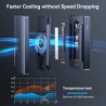 ACASIS Boîtier pour SSD M.2 NVMe ACASIS à 40 Gbps, USB C Docking Station pour M.2 NVMe en Aluminium avec Double Moniteur, Compat