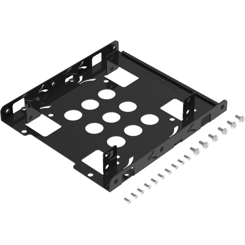 SABRENT Cadre de Montage pour Les Disques Durs 2,5 pouces SSD sur Adaptateur 3,5", Caddie kit de montage 3.5" pour hdd disque du