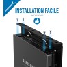 SABRENT Cadre de Montage pour Les Disques Durs 2,5 pouces SSD sur Adaptateur 3,5", Caddie kit de montage 3.5" pour hdd disque du