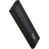 Trust Boîtier SSD M2 NVMe USB-C 10Gbps, Adaptateur pour Disque SSD Externe 4 to, Supporte 2230 2242 2260 2280 FAT32/NTFS/EXT4/ex