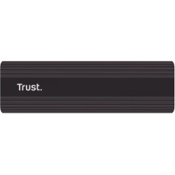 Trust Boîtier SSD M2 NVMe USB-C 10Gbps, Adaptateur pour Disque SSD Externe 4 to, Supporte 2230 2242 2260 2280 FAT32/NTFS/EXT4/ex