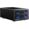Boîtier de Disque Dur, USB3.2 10Gbps Boîtier 2 Baie Aluminium avec Ventilateur pour Disque Dur SSD SATA 2,5/3,5, Prise en Charge