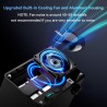 Boîtier de Disque Dur, USB3.2 10Gbps Boîtier 2 Baie Aluminium avec Ventilateur pour Disque Dur SSD SATA 2,5/3,5, Prise en Charge