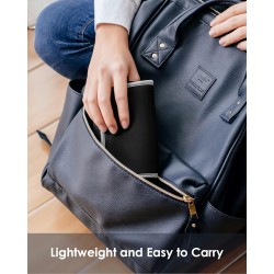 LENTION Étui de Rangement/Sac de Transport pour Accessoires électroniques (Adaptateur,Chargeur,Souris sans Fil,Téléphone Portabl