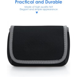 LENTION Étui de Rangement/Sac de Transport pour Accessoires électroniques (Adaptateur,Chargeur,Souris sans Fil,Téléphone Portabl