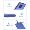 Boitier Disque Dur 2.5, ORICO 6Gbps USB C 3.1 Gen 2 Boitier Externe Disque pour SATA HDD et SSD de 2,5'' et 7/9.5 mm, accélérati