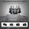 Neewer Support de Montage SSD en Aluminium avec Cold Shoe Serre Câble, 1,6"-2,6"/40-65 mm Compatible avec Samsung T5 T7 SSD SanD