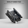 Neewer Support de Montage SSD en Aluminium avec Cold Shoe Serre Câble, 1,6"-2,6"/40-65 mm Compatible avec Samsung T5 T7 SSD SanD