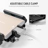 Neewer Support de Montage SSD en Aluminium avec Cold Shoe Serre Câble, 1,6"-2,6"/40-65 mm Compatible avec Samsung T5 T7 SSD SanD