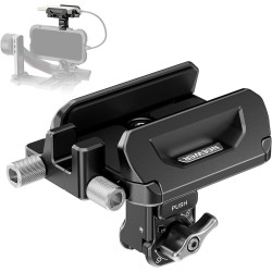 NEEWER Support SSD 40-65 mm à dégagement Rapide avec Pince de câble Compatible avec Cage de téléphone SmallRig pour 16 Pro Max 1