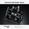 NEEWER Support SSD 40-65 mm à dégagement Rapide avec Pince de câble Compatible avec Cage de téléphone SmallRig pour 16 Pro Max 1