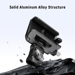 NEEWER Support SSD 40-65 mm à dégagement Rapide avec Pince de câble Compatible avec Cage de téléphone SmallRig pour 16 Pro Max 1