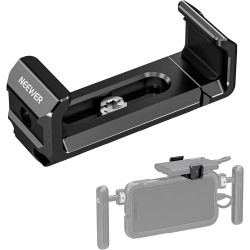 NEEWER T5 T7 T9 Support Montage pour SSD pour iPhone 15 Pro Max Cage de téléphone PA023 PA024, Pince SSD 2,2"-3"/55-75mm Compati