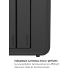 TERRAMASTER D2-320 Boîtier Raid USB - Stockage USB 3.2 Gen 2 10Gbps Type C 2 Baies Prenant en Charge Raid 0, 1, Simple, JBOD (sa