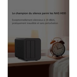 TERRAMASTER D2-320 Boîtier Raid USB - Stockage USB 3.2 Gen 2 10Gbps Type C 2 Baies Prenant en Charge Raid 0, 1, Simple, JBOD (sa