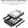 TERRAMASTER D5 Hybrid HDD NVMe Boîtier - Stockage USB 3.2 Gen 2 10Gbps Type C 5 Baies Supportant Le Raid 0/1/Single/JBOD Exclusi