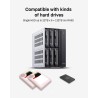 TERRAMASTER D6-320 Boîtier de Disque Dur Externe - 6 Baies USB 3.2 Gen2 10Gbps Type-C, Stockage HSD à Châssis Chaud Amovible, Pr