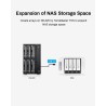 TERRAMASTER D6-320 Boîtier de Disque Dur Externe - 6 Baies USB 3.2 Gen2 10Gbps Type-C, Stockage HSD à Châssis Chaud Amovible, Pr