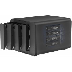 TERRAMASTER D8 Hybrid 8 Baies HDD NVMe Boîtier USB 3.2 Gen 2 10Gbps Type C Le Stockage USB Prend en Charge Les Matrices de Disqu