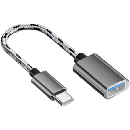 Adaptateur USB C vers USB, Câble OTG USB Type C vers USB A, Adattatore da USB C a USB A, Compatible avec iPhone 15 Pro/Max, iPad