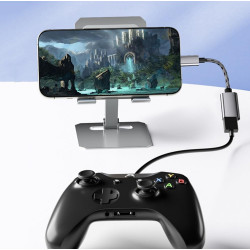 Adaptateur USB C vers USB, Câble OTG USB Type C vers USB A, Adattatore da USB C a USB A, Compatible avec iPhone 15 Pro/Max, iPad