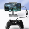 Adaptateur USB C vers USB, Câble OTG USB Type C vers USB A, Adattatore da USB C a USB A, Compatible avec iPhone 15 Pro/Max, iPad