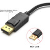 BENFEI Lot de 5 adaptateurs DisplayPort vers HDMI 4K unidirectionnels DisplayPort DP Computor vers HDMI Moniteur Adaptateur de c