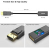 BENFEI Lot de 10 adaptateurs DisplayPort vers HDMI 4K unidirectionnels DisplayPort DP pour moniteur HDMI Compatible avec ordinat