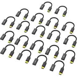 BENFEI DisplayPort vers HDMI Lot de 20, Adaptateur plaqué Or DP Display Port vers HDMI (mâle vers Femelle) Compatible pour Lenov