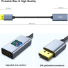 BENFEI Adaptateur DisplayPort vers HDMI 4K (2K@60Hz, 1080P@120Hz) Unidirectionnel DP Ordinateur vers HDMI Moniteur Compatible po