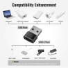 Clem Tech/Lot de 150 Adaptateurs USB C vers USB Convertisseur Type-C Femelle vers USBA Mâle 2.0 Charge Rapide (50 Sachets de 3 P