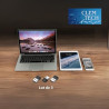 Clem Tech/Lot de 150 Adaptateurs USB C vers USB Convertisseur Type-C Femelle vers USBA Mâle 2.0 Charge Rapide (50 Sachets de 3 P