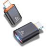 Clem Tech - Lot de 2 Adaptateurs USB - USBC - Convertisseur Type USBA vers Port U SBC - Charge Transfert de Données Rapide 6A
