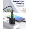 Clem Tech - Lot de 2 Adaptateurs USB - USBC - Convertisseur Type USBA vers Port U SBC - Charge Transfert de Données Rapide 6A
