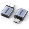 Uvert adaptateur usb c vers usb a 3.2 10gbps otg lot de 2 compatible avec iphone 17 pro max air 16 15 macbook air imac ipad gala